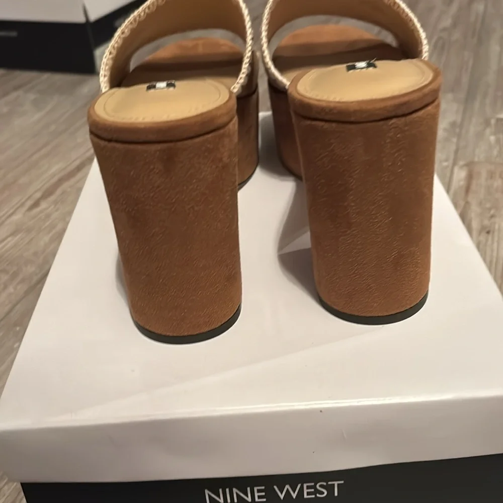 Nine West yickie2 medium brown‎ size 9.5